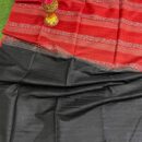 MAHATI Red  Pure Kota Baswada Silk Handloom Saree