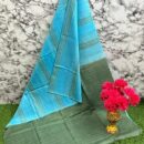 MAHATI  Blue  Pure Kota Baswada Silk Handloom Saree