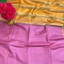 MAHATI  Yellow  Pure Kota Baswada Silk Handloom Saree