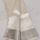Mangalgiri Pure Silk Saree - Cream