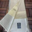 Mangalgiri Pure Silk Saree - Cream