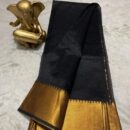Mangalgiri Pure Silk Saree - Black