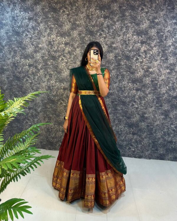 Silk Lehenga - Narayanpet