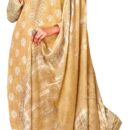 Cotton Unstitched Salwar Suits -Yellow