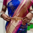Banarasi Kadwa Pure Silk Saree  - Blue