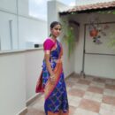 Banarasi Kadwa Pure Silk Saree  - Blue