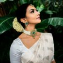 Banarasi Lichi Pure Silk Saree  - Cream