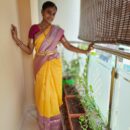 Banarasi Kadwa Pure Silk Saree  - Yellow