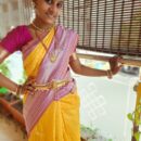 Banarasi Kadwa Pure Silk Saree  - Yellow