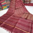 MAHATI  Maroon Kota Baswada Silk Saree