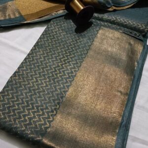 Silk Linen Saree