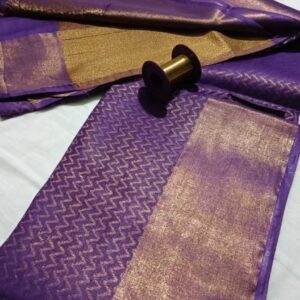 Silk Linen Saree