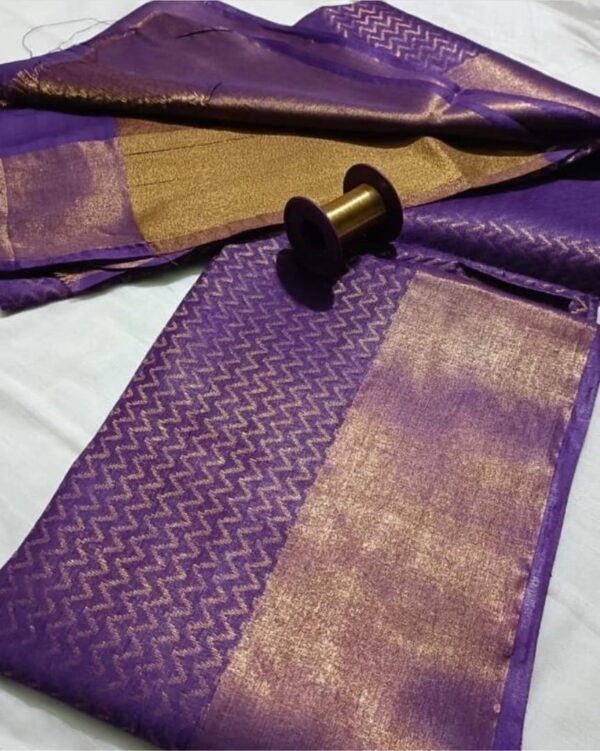 Silk Linen Saree