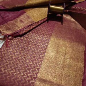 Silk Linen Saree