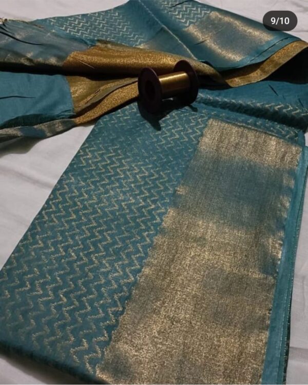 Silk Linen Saree