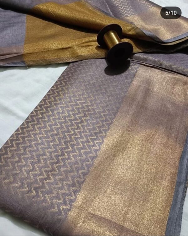 Silk Linen Saree