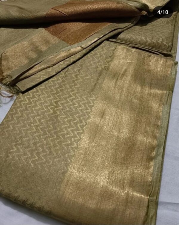 Silk Linen Saree