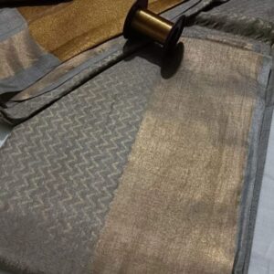 Silk Linen Saree