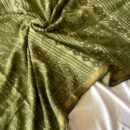 Kota Doria Saree - Green