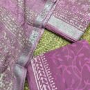 Linen Salwar Suits - Pink