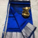 Mangalgiri Pure Silk Saree - Blue