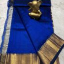 Mangalgiri Pure Silk Saree - Blue