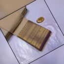 Chettinad Handloom Pure Cotton Saree  - Brown