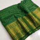Kanjivaram Soft Silk Saree - Green