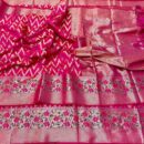 Kadwa Soft Silk Saree - Pink