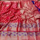 Kadwa Soft Silk Saree - Red