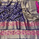 Kadwa Soft Silk Saree - Blue