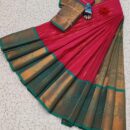 Kanjivaram Soft Silk Saree  - Pink
