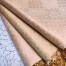 Lichi Silk Saree - Cream