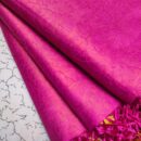 Lichi Silk Saree - Pink