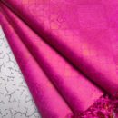 Lichi Silk Saree - Pink