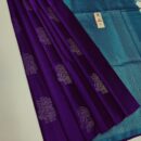 Lichi Silk Saree - Violet