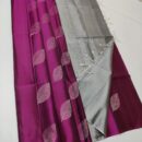 Lichi Silk Saree - Magenta