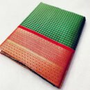 Banarasi Katan Pure Silk Saree - Green