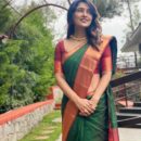 Banarasi Katan Pure Silk Saree - Green