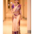 Banarasi Katan Pure Silk Saree - Peach