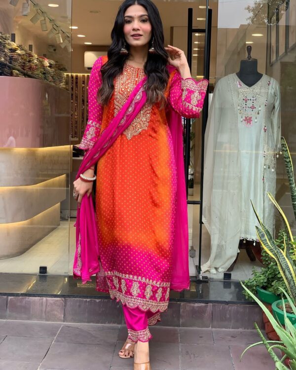 Designer Salwar Suits  - Pink