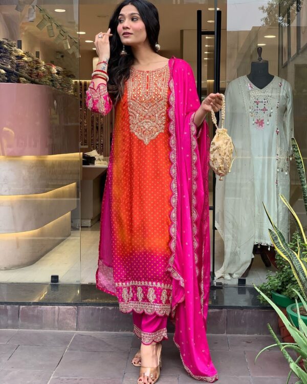 Designer Salwar Suits  - Pink