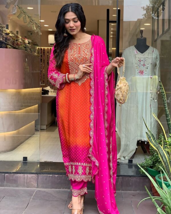 Designer Salwar Suits  - Pink