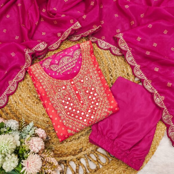 Designer Salwar Suits  - Pink