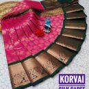 Kanjivaram Jacquard Pure Silk Saree - Pink