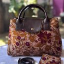 Blockprint Cotton Sling Hand Bag 12 x 11 inch
