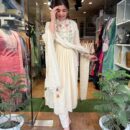 Designer Anarkali Suits   - Cream