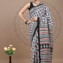 Jaipur Cotton Mulmul Saree