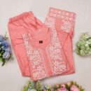 Kurti Palazzo  - Peach