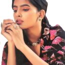 Sita Ramam Movie Saree - Black